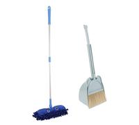 1 Set Mini Broom and Mop Fun Pretend Play Cleaning Tools for Encourages Cleaning Habits Design with Broom and Mop for Playtime Activities