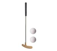 1 Set Miniature Golf Clubs - Two Way Putter Club, Portable Grip Golf Clubs | Two Way Golf Putter with Practice Golf Balls, Golf Putting Training Adjustable Telescopic Shaft for Golfers