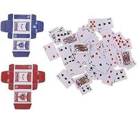 1 Set Miniature Playing Cards Dolls Poker Dolls Decoration Dollhouse Accessories Decoration for Doll Accessories Scale Dollhouse Play Sets Girl Mini Party Card Game Decor