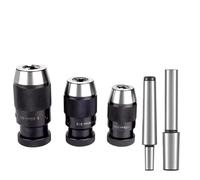 1 Set Morse Cone MT1 MT2 MT3 MT4 C6 C8 C12 C16 C18 R8 Tool Holder B10 B12 B16 B18 B22 Drill Chuck CNC Self Tighten Drill Chuck(C6-B10(0.5-6mm))