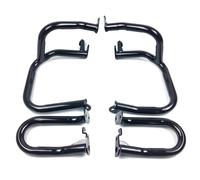 1 Set Motorcycle Crash Bar Rear Lower Side Case Protector Highway Bars Compatible with Harley-Davidson CVO Road Glide, Street Glide 2023 2024, Matte Black, Aluminum Alloy(Set)
