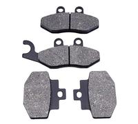 1 Set Motorcycle Front & Rear Semi-metallic Brake Pads/Fit For PIAGGIO MP3 500 LT Business ABS Sport 2014-2018 Automotive Replacement Brake Pad(Front and Rear)