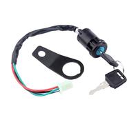 1 Set Motorcycle Ignition Switch Lock Key With Holder Bracket Most For 50cc 90cc 110cc 150cc Motorcycle Accessories Ignition Key Switch Assembly