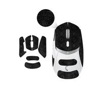 1 Set Mouse Anti-slip Grip Tape Fit for Logitech G309,toergy Sweat Resistant,Easy to Use,Self-Adhesive Design,Elastics Refined Side Stickers,Professional Mice Upgrade Kit,Black Snowflake Pattern