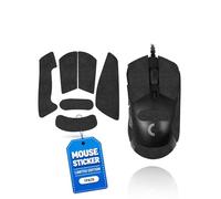 1 Set Mouse Anti-slip Grip Tape Fit for Logitech G703 LIGHTSPEED Pro,toergy Sweat Resistant,Self-Adhesive Design,Elastics Refined Side Stickers,Professional Mice Upgrade Kit,Black Snowflake