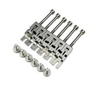 1 Set Of 6 Pieces Electric Guitar Bridge Stainless Steel Saddles For FR Floyd Rose Tremolo System