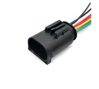 1 set of 8-pin 1-1534229-1 ACC electronic eye radar sensor lane changing auxiliary connector suitable for 4F0972708(Pink)