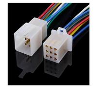 1 set of 9-pin wire connector plug set for car with cable/total length 21 cm