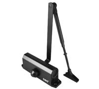 1 Set of Aluminum Alloy Automatic Door Closer Hydraulic Buffer Device for Household Sliding Doors(A2)
