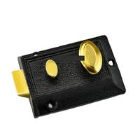 1 set of cast iron cow head lock Chinese style old door bedroom anti-theft concealed installed outside the