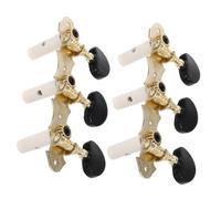 1 Set of Classical Guitar 3L/ Metal Tuning Pegs with Vintage Style Finish Precision Ukulele and Acoustic Guitar Tuning Keys for Enhanced Performance