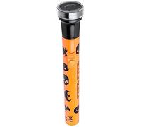 1 Set of Halloween Projector Torch Lamp Flashlight Pumpkin Ghost Pattern Halloween Scary Projection Torch with 5 Interchangeable Pattern Slides Suitable for Halloween Haunted House Scary Prop