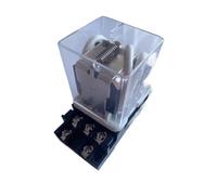 1 set of intermediate relay JQX-38F 3Z 40A power electromagnetic with base 11 pin DC12V DC24V AC110V AC220V(AC110V)
