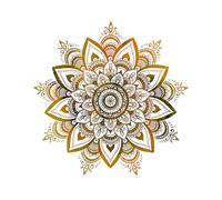 1 Set of Retro Printed Wall Stickers, Boho Style Wall Stickers, Home Decorations, Suitable for Living Room, Bedroom, Corridor.