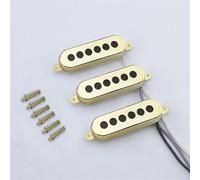 1 Set Of Single Alnico Pickups For Electric Guitar(Color:GD)