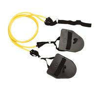 1 Set of Swimming Training Band Adjustable Pool Swim Training Tether Handle 20lb Resistance Band for Swimmers (A)