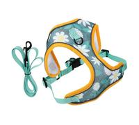 1 Set Pet Leash Green Pet Seatbelt Dog Walking Harness Dog Vest Harness Outdoor Dog Harness Puppy Dog Harness for Puppie (Green 22X21X3CM)