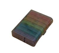 1 Set Pill Box 7 Days Organizer 21 Grids 3 Times One Day Portable Travel with Large(Black Box Color Grid)