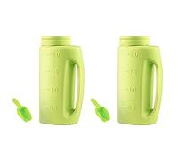 1 Set Plastic Handheld Spreader Spot Seeding Spreader Bottle Seeding Fertiliser Spreader Salt Dispenser