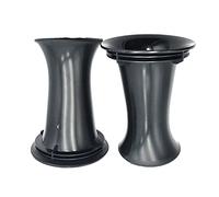 1 Set Port Tubes Subwoofer Bass For Tube Bass Woofer Vent Box Loudspeaker Port Vent Black 99mm X 160mm