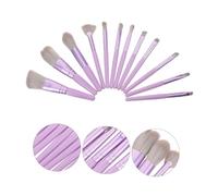 1 Set Portable Makeup Brush with Soft Bristles for Face Eyes Versatile Applicators for Blush Eyeshadow Loose Powder for Travel the Go Touch Ups