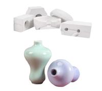 1 Set Pottery Tools Potters Ceramic Molding Ceramic Forming Moulds Plaster Moulds DIY Handmade Home Decor Supplies - Mini Vase Decoration (Stlye 5)