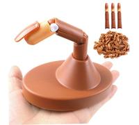 1 Set Practice Hand for Acrylic Nails, Professional Realistic Fake Practice Nail Hand Training Set with Non-slip Base, 3PCS Fake Fingers + 100PCS Brown Nail Tips.