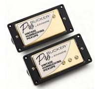 1 Set ProBucker Alnico 2 Classic Vintage Humbucker Bridge&Neck Pickups 4-Conductor Gold