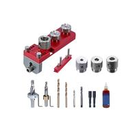 1 Set Professional Aluminum Profile Drilling Positioner with High Accuracy for Efficient Wood and Metal Working Applications Metalworking Jig