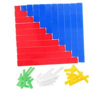 1 Set Professional Montessori Math Kit For Kids Arithmetic Ruler Counting Blocks Ideal For Early Learning And Homeschool Enhance Math Skills And Logical Thinking