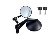 1 Set Rear Side Mirrors Motorcycle Bar End Mirrors For FZ1 FZS1000 FZ 1 S1000 Handlebar Rear View Side Mirror Provides A Clear Glass Adjustable Side Rear View Mirror(Set 1)