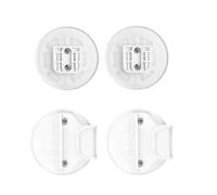 1 Set Retractable Baby Gate Replacement Part Mounting Accessories Fixing Base with Hook & Screws for Child