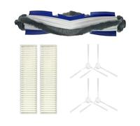 1 Set Roller Brush Side Brush Filter Kit,Compatible For Rowenta,ZR740003,Compatible For Tefal,Explorer 60 Series Sweeping Robot Vacuum Cleaner