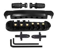 1 Set Roller Guitar Bridge Locking Tune O Matic Bridge Tailpiece Tail For Electric Guitar Parts Gold/Silver/Black