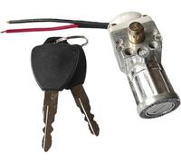 1 Set Safety Lock Ignition Lock 6.9cm with 2 Key Lightweight Durable Battery Casing Lock Motorcycle Battery Locks for Electric Bike