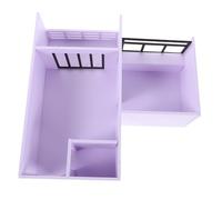1 Set Scale DIY Miniature Apartment Kit Realistic Interior Model for Architecture Studies Crafting Enthusiasts Hobbyists Interactive Table Materials for Creativity and Learning