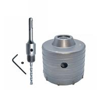 1 Set SDS PLUS Concrete Hole Saw Electric Hollow Core Drill Bit 100mm Shank 110mm Cement Stone Wall Air Conditioner Alloy Blade