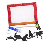 1 Set Shadow Puppets Craft Kit for DIY Interactive Theater Puzzle Game Inspiring Storytelling Creativity with Chinese Shadow Theater for Imaginative Play