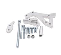 1 Set SHLPDFM 6061-T6 Billet Aluminum Alternator Bracket Fits for Ford 351C Cleveland Alternator Bracket