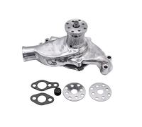 1 SET SHLPDFM Polished High Volume Aluminum Short Water Pump Fits for Small Block Chevy SBC 283 327 350 383 400 V8 1955-1985