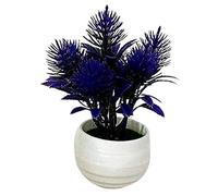 1 Set Simulation Bonsai Realistic Non-fading Plastic Artificial Large Pine Plants for Decorating Valentine's Day/Mother's Day/Wedding/Anniversary/Christmas/Birthday Gifts - Purple Orchid