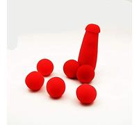 1 Set Small Sponge Magic Tricks 4 Pcs Red Sponge Balls Funny Gadgets Street Stage Close up Magic Tricks Magician