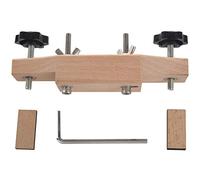 1 Set Solid Maple Stainless Steel Guitar Bridge Install Clamp Luthier Guitar Parts Accessories
