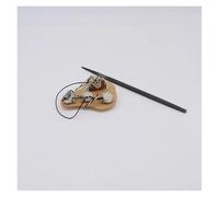 1 Set SSS Single Pickups Loaded Pre-wired Electric Guitar Wiring Harness Prewired Kit 3x 250K Brass Pots + 5-Way Converter(Oil Cap,No File)