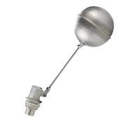 1 Set Stainless Steel Float Ball Valve, DN15 DN20 DN25 DN32 Compact Float Valve for Cold Water Storage Tanks(15)