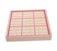 1 Set Sudoku Board Game Montessori Educational for Logical Thinking Development Style Storage for Easy Portability Engaging Arithmetic Learning Activity