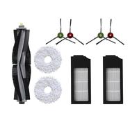 1 Set Sweeping Robot Rolls And Brushes The Filter Replacement Compatible With Ecovacs X1omni X1turbo Robot Vacuum Cleaner Accessories