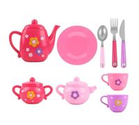 1 Set Teapot Teacup Food Pretend Play Toy Kids Simulation Tea Kit Kitchen Afternoon Tea Toys For Boy Girl Birthday Gift