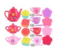 1 Set Teapot Teacup Food Pretend Play Toy Kids Simulation Tea Kit Kitchen Afternoon Tea Toys For Boy Girl Birthday Gift