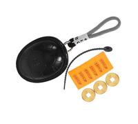 1 Set -telling Turtle Shell Luck Coin Desktop Animal Pen Bracket Sea Turtle Jewelry Football Turtle Keychain Adjustment Belt Sports Accessories Pp Black Abs